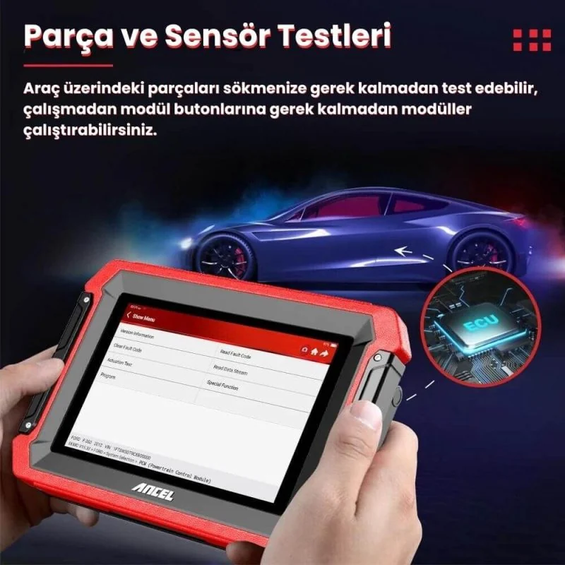 Ancel DS600 Kodlama, Aktif Test ve Programlama Farkı