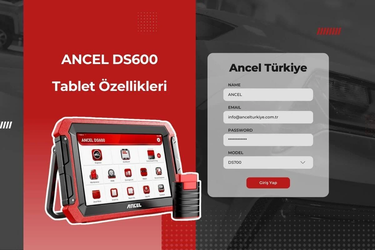 Ancel DS600 Tablet Özellikleri