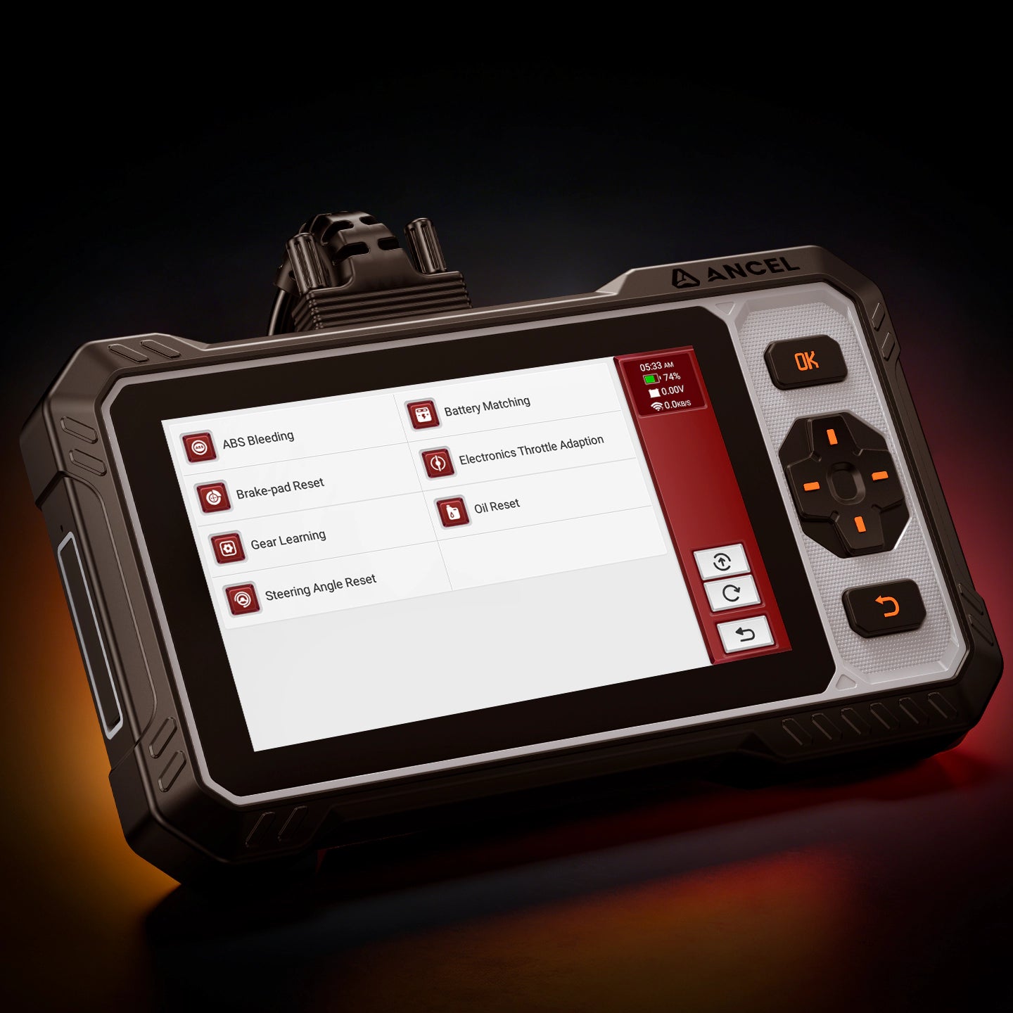 Ancel FX6100 OBD diagnostik kablo görseli